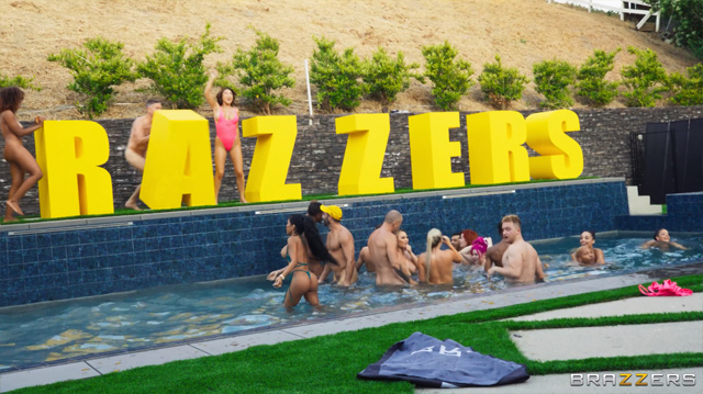 Brazzers House 4 Episode 8 grand finale pool party and orgy fuckfest with cum swapping Nicole Doshi, Lily Lou, Emma Magnolia, Abigaiil Morris, Blake Blossom, Victoria Cakes, Ryan Reid, Kayley Gunner, Kylie Rocket, CJ Miles, Kazumi, Jenna Foxx & Alexis Tae compete for 2 Brazzers contracts! Reality tv pornstar competition orgy!